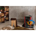 environmentally clean European 18kw firewood fireplace
